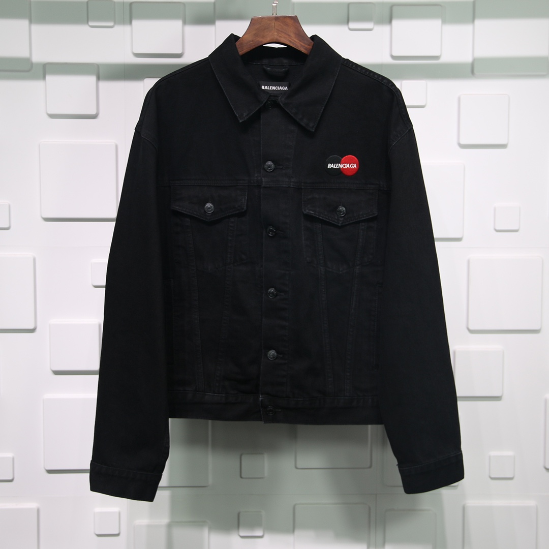 Balenciaga denim clearance jacket replica
